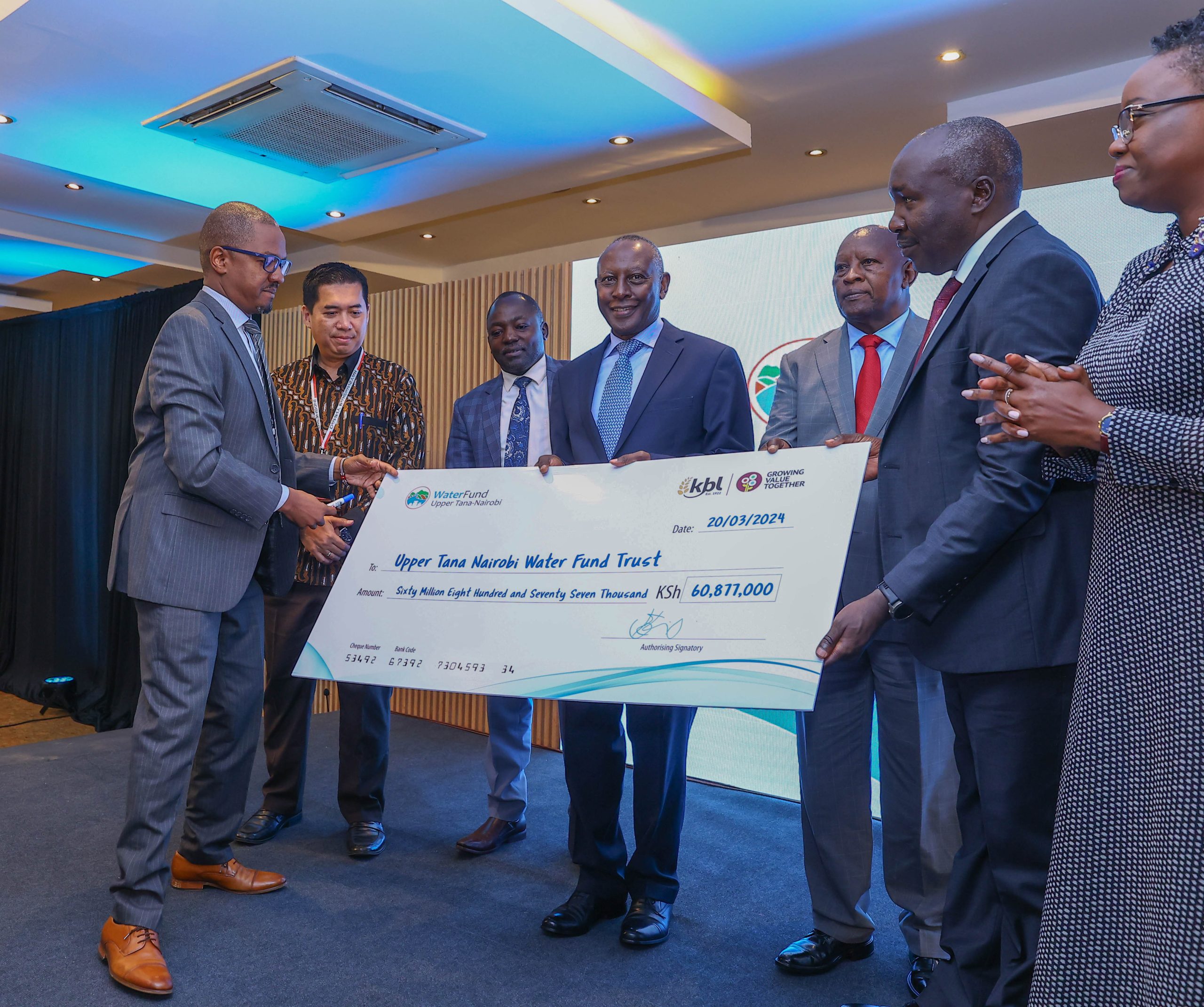EABL commits KShs 190 million to Kenya’s water conservation strategy